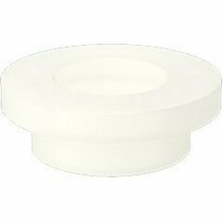 BSC PREFERRED Electrical-Insulating Nylon 6/6 Sleeve Washer for 3/8 Screw Size 0.255 Overall Height, 25PK 91145A281